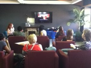 The Learning Commons hosted a book discussion on Stephen King's "Carrie" on Friday March 8. during seventh hour.