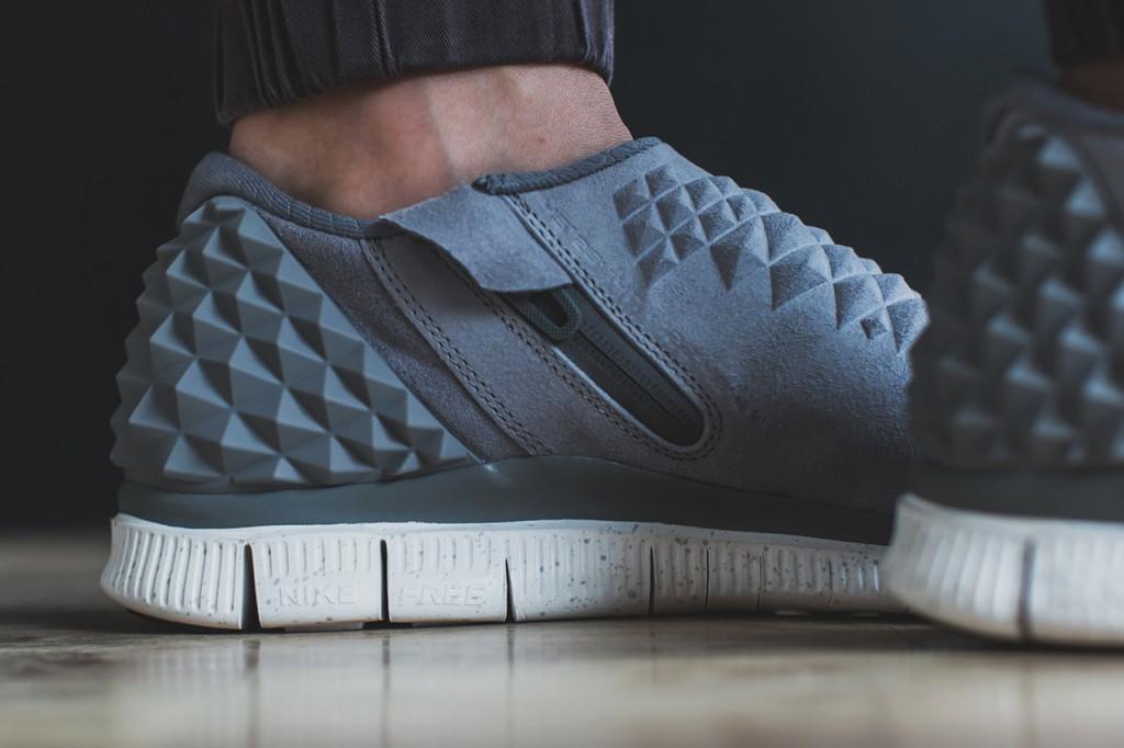 An up close look at the detailing of the Nike Free Orbit II (photos via Silas Lee/HYPEBEAST)