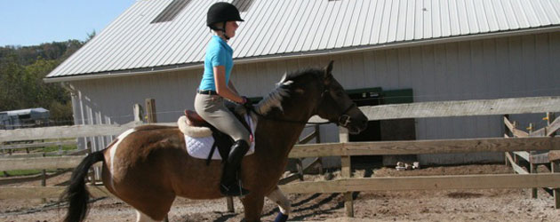 Maddie Nagel has a passion for riding horses