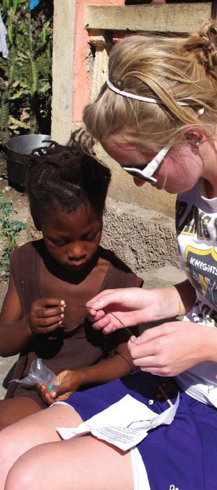 Howell North student helps heal Haiti