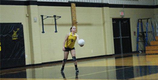 Freshmen Volleyball [gif]