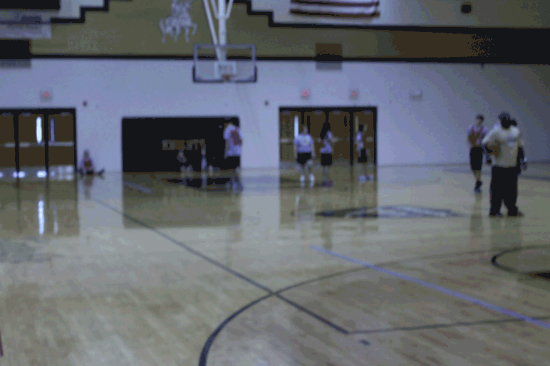 Basketball in Gym Class [Gif]