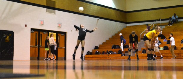 9/5 FHN vs. Troy JV Girls Volleyball [photo gallery]