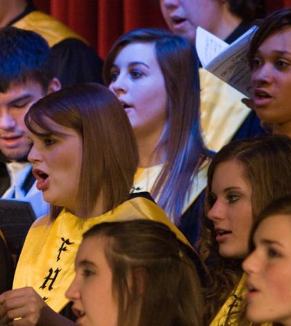 Treble Choir Performs at Annual Winter Concert