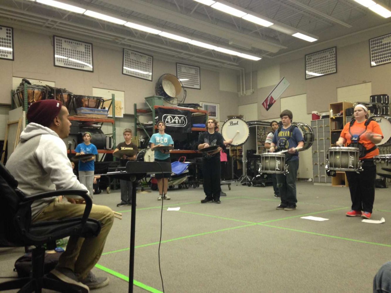 Changes Come to Winter Drumline