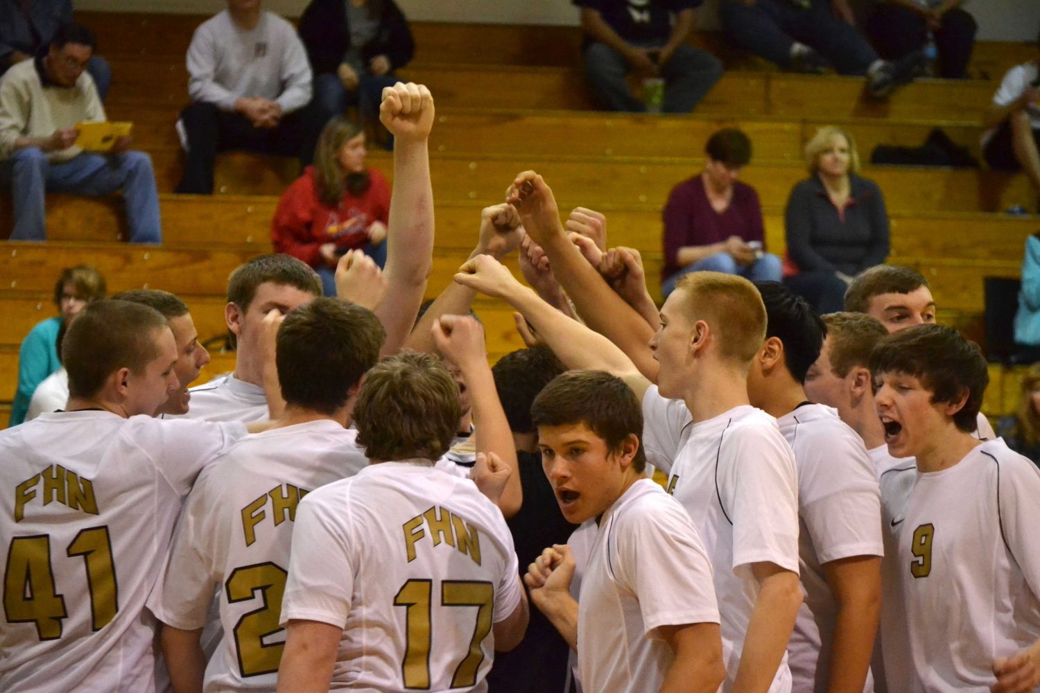 Watch+Now+FHN+Boys+Varsity+Takes+on+Fort+Zumwalt+North+in+Volleyball