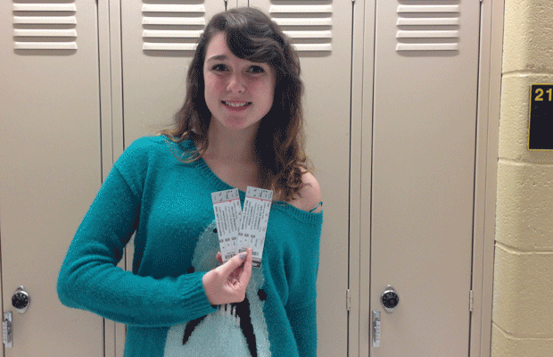 Caitlyn Chandler Wins A Day To Remember Tickets