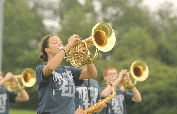 Marching Band Nears End of Season