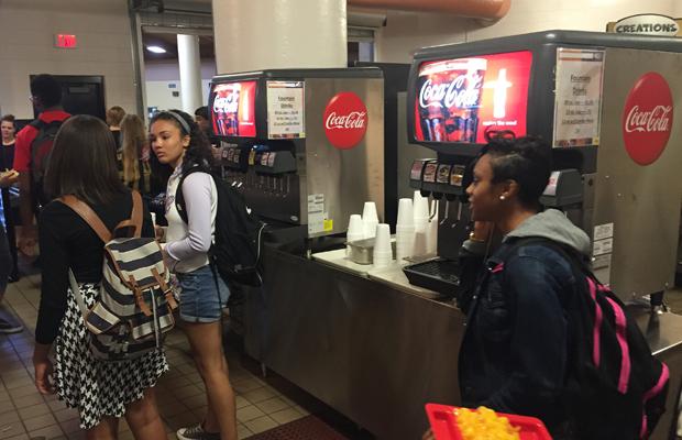 Soda Machines Introduced to the Commons