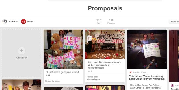 Promposals [Pinterest Board]