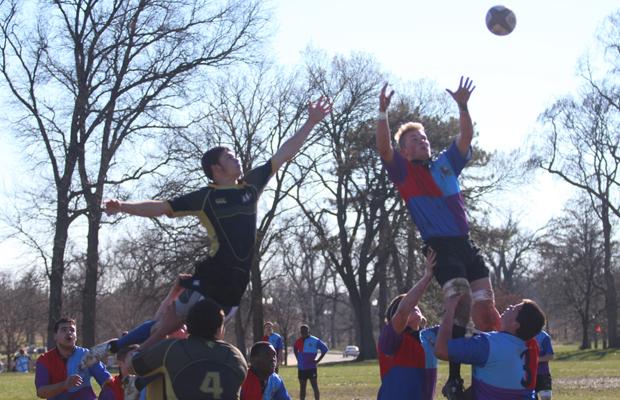 Rugby Team Plays First League Game