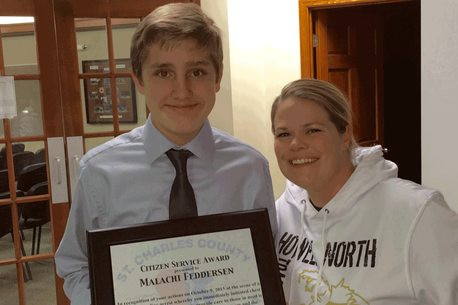 2. FHN Student Presented Award, Honored for Bravery