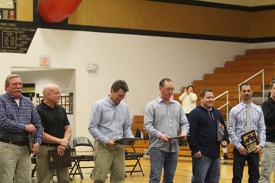 Wrestlers of Years Past Recognized at Induction Ceremony