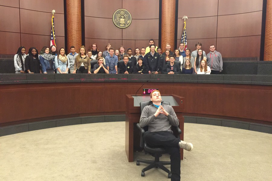 American Government Takes Field Trip to Eagleton Federal Courthouse