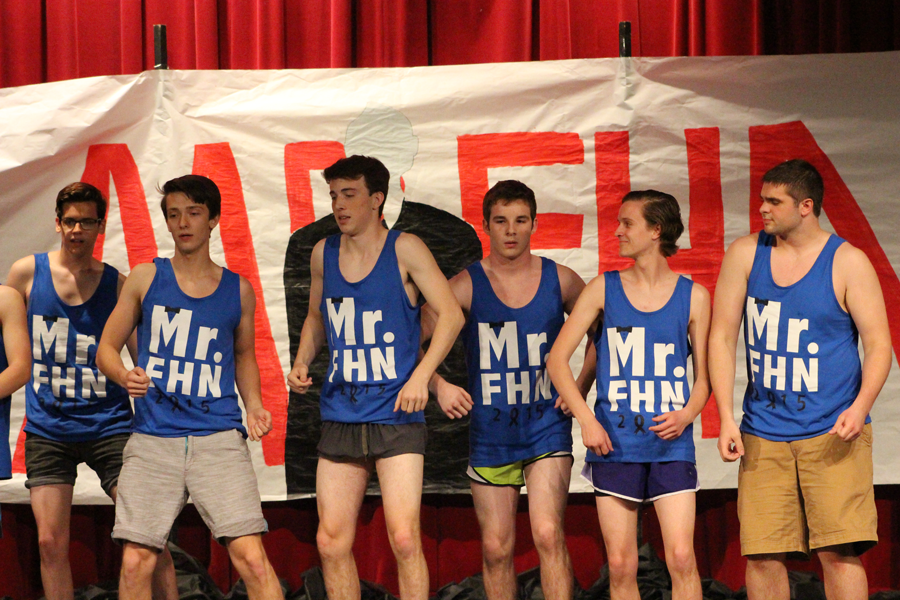 The Guys Prepare for the Mr. FHN Competition
