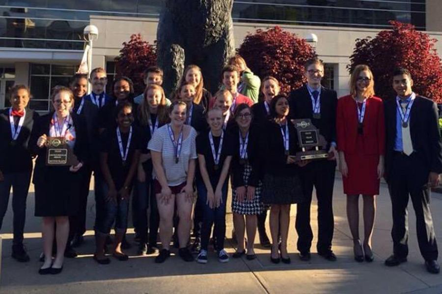 Speech and Debate Participates in Districts