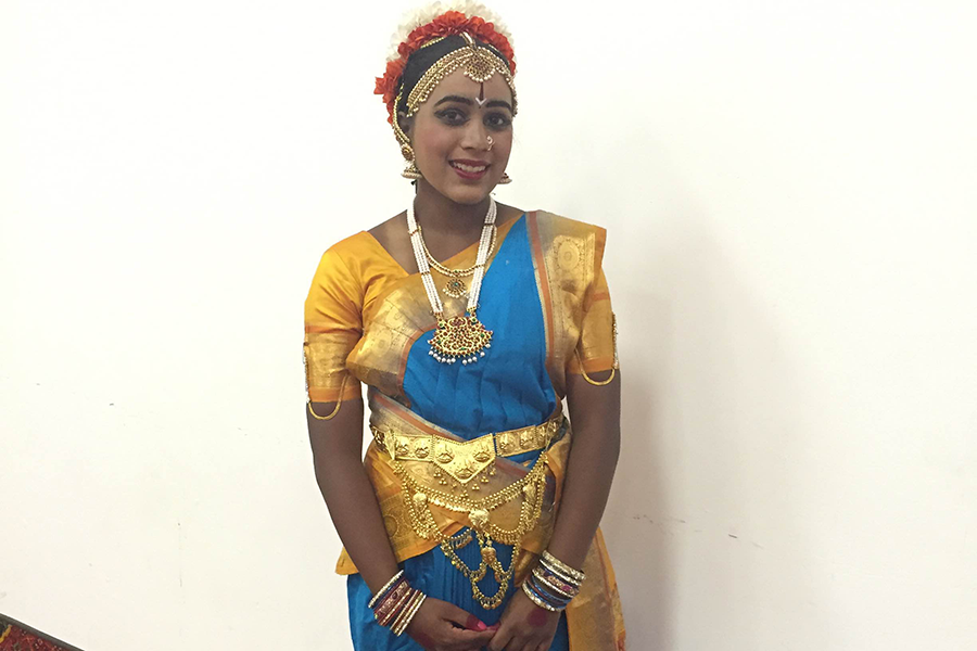 Shikha Annem Does Indian Dance