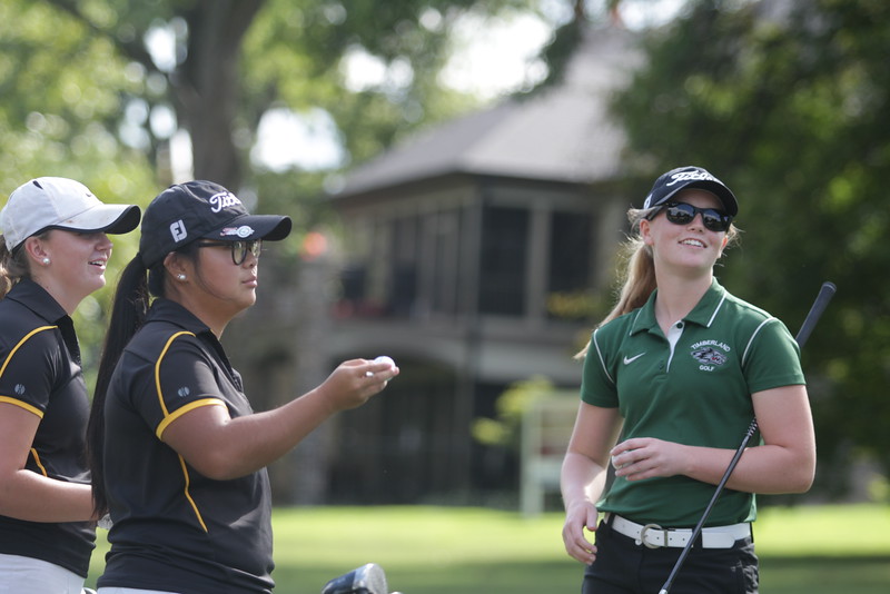 Briana Schmidt and Jessica Qian on 9/1 vs. Timberland(cred. Hannah Medlin)