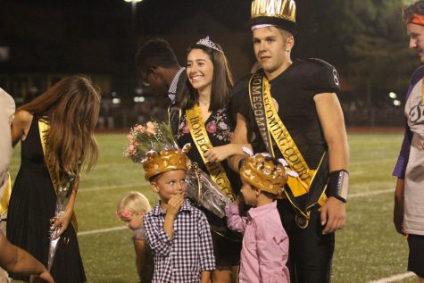 On Sept. 22, seniors Connor Gallagher and Jamie Sneed were announced as King and Queen of Homecoming. 
