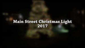 Main Street Christmas Lights 2017