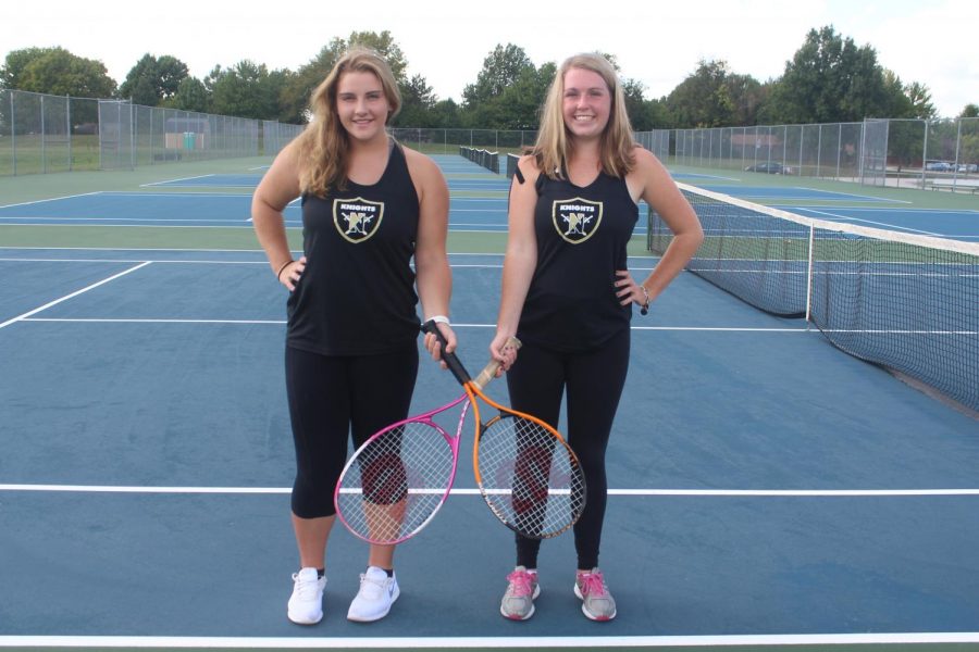 Doubles Partners Olivia Fetsch and Bella Scheinder go Undefeated in 2018-2019 Season