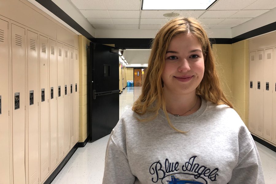Junior Grace Bales started working on her own skin care line this year, through CAPS. She is currently trying to get funding for this project, while juggling school and a part-time job.