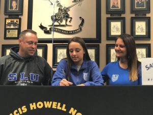 Senior Abbie Miller officially signs with Saint Louis University