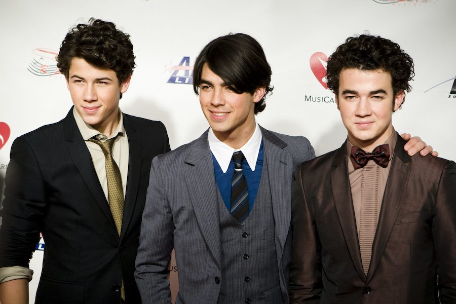 The Jonas Brothers at an event in 2009. (Used through Creative Commons)