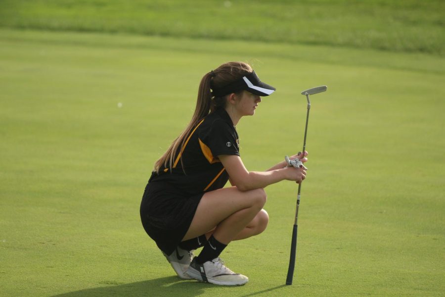 Freshman Chloe Perkins Joins Varsity Girls Golf Team