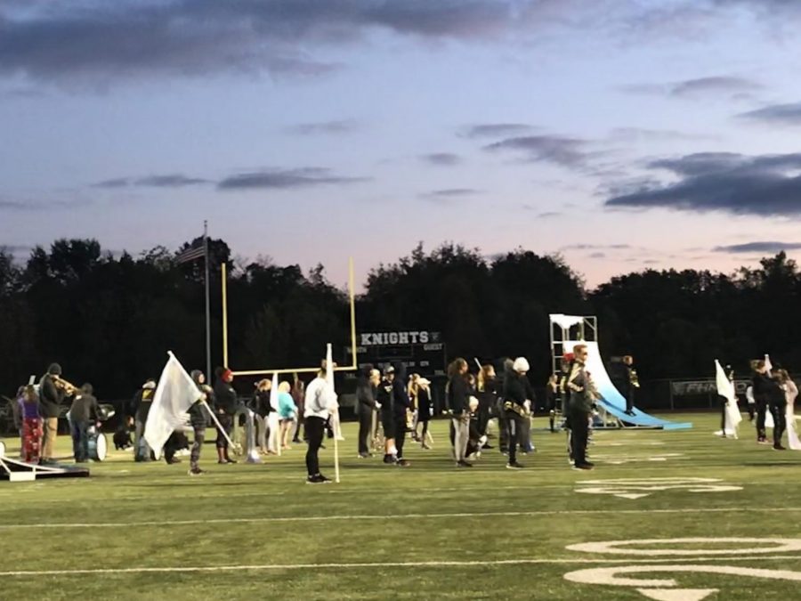 Band Prepares for upcoming Bands of America Competition