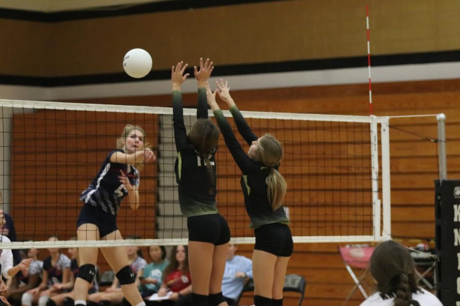 Girls Volleyball Players Reflect on the End Their of Season With a 14-15 Record