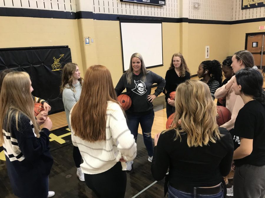 Danielle Rampley Starts Coaching Girls Basketball