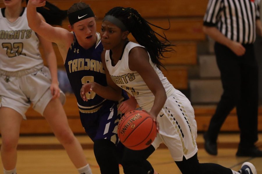 Varsity Girls Basketball Loses Chance of a Victory To Troy [Photo Gallery]