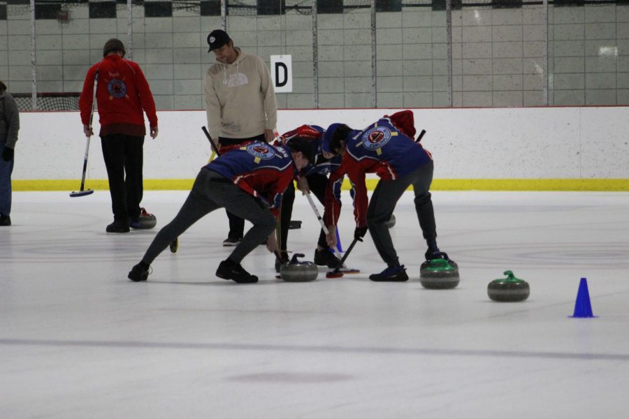 FHN Varsity Curling Wins In A Close Game After Skip Stones