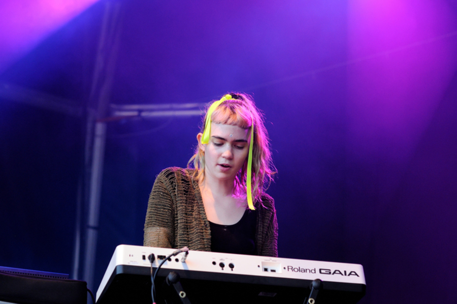 BARCELONA - MAY 31: Grimes (Canadian producer, artist, musician, singer and songwriter) concert at Primavera Sound Festival on May 31, 2012 in Barcelona, Spain.
Editorial credit: Christian Bertrand / Shutterstock.com