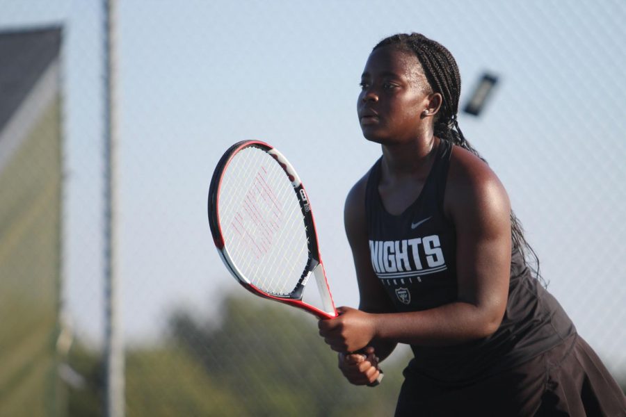 FHN Girls Tennis Plays Against Parkway North at FHN [Photo Gallery]