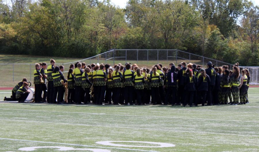 FHN Knightpride Marching Band Performs for the Final Time This Year [Photo Gallery]