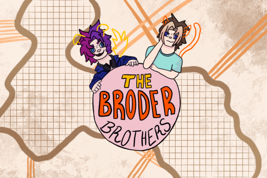 Comic Cover art for the series The Broder Brothers by Maya Helbig