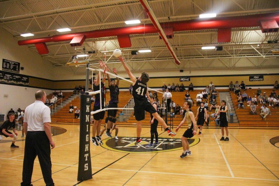 FHN Varsity Volleyball Triumphs Against FZW [Photo Gallery]