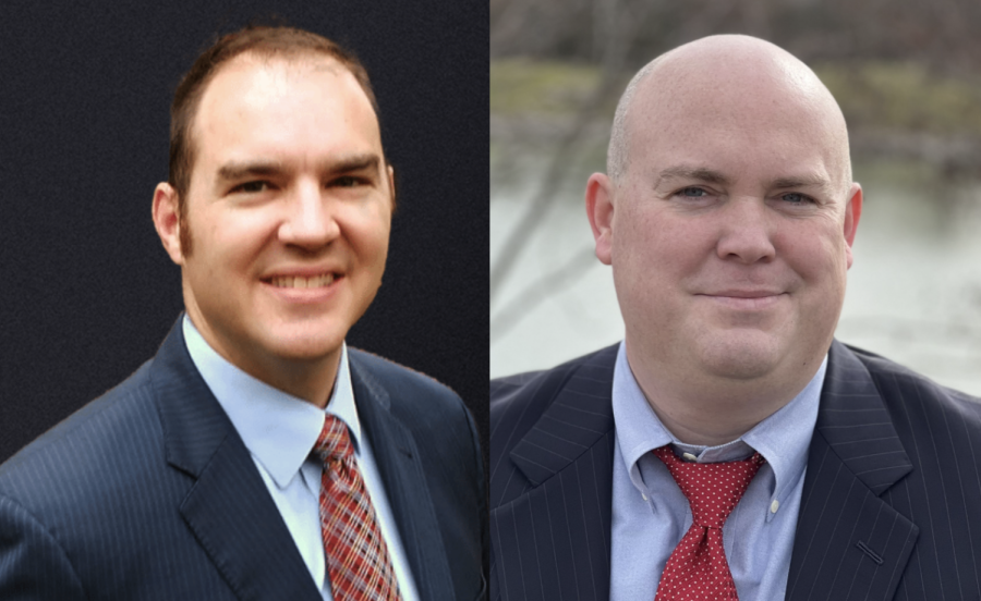 Adam Bertrand (Left) and Randy Cook Jr. (Right) win two seats on the FHSD Board of Education