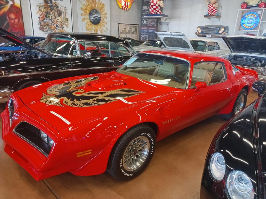 Cars are shown in the main showroom of Fast Lane Classic Cars located in St. Charles. Fast Lane  sells, buys, fixes, and shows off vintage cars. The fast lane lot includes three showrooms, an event space, gift shop, detail and service departments. 