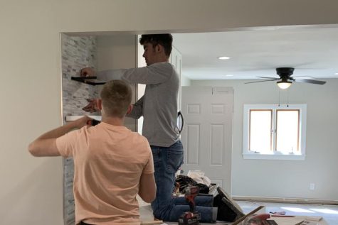 Seniors Andrew Powell and Kaiden Walter Start their own Remodeling Business