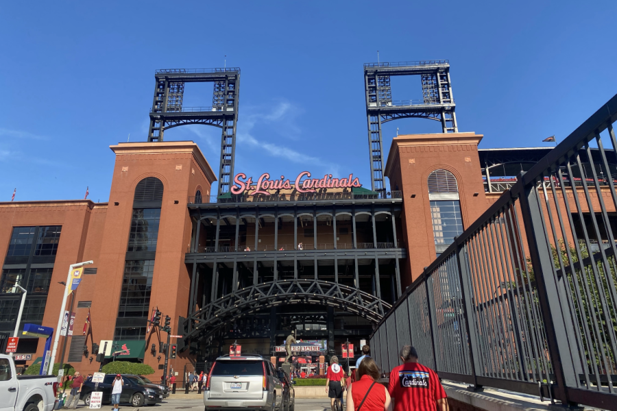 Derrick Goold will be at the Busch Stadium today, Oct. 7 to cover the first game of the St. Louis Cardinals post-season. 