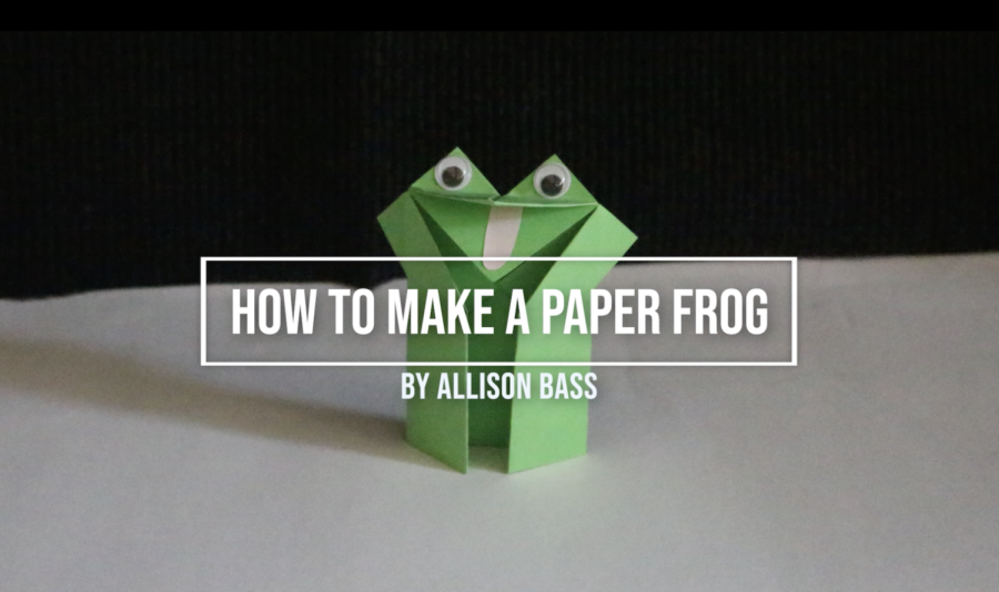 How to Make a Paper Frog