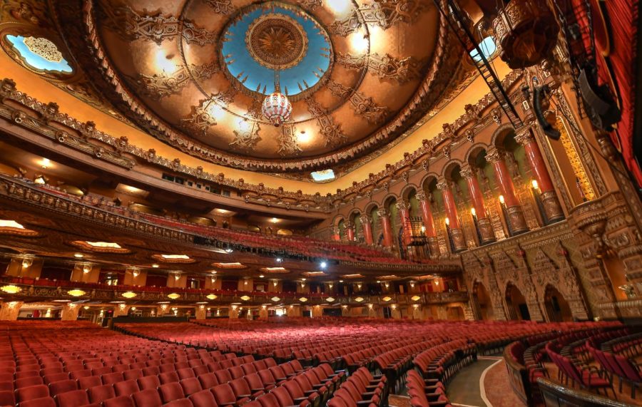 The Fabulous Fox Theatre is in St. Louis, MO and is said to be haunted.