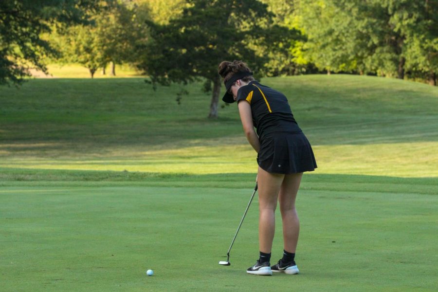 On+Sept.+26%2C+the+Varsity+Girls+golf+team+competed+in+an+annual+tournament+called+the+Knight+Cup.+The+girls+claimed+the+cup%2C+placing+%231+above+FHHS+and+FHC.+Senior+Leah+Heischmidt+and+Junior+Liza+Burgos+scored+a+birdie+in+a+playoff+hole+to+finish+it+off+and+took+the+trophy+back+for+a+second+year+in+a+row.