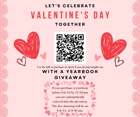Valentines Day Yearbook Giveaway