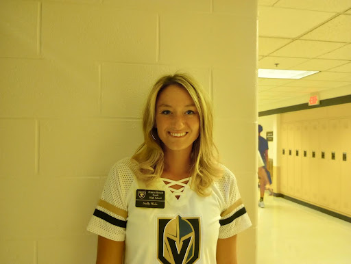 Teacher Molly Wade stands for a picture. Wade is a new teacher to Francis Howell North this year. 