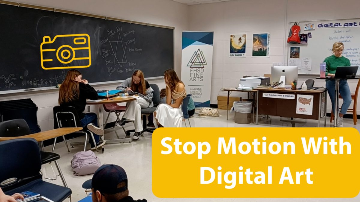 Digital Art Students Create Stop Motion Films