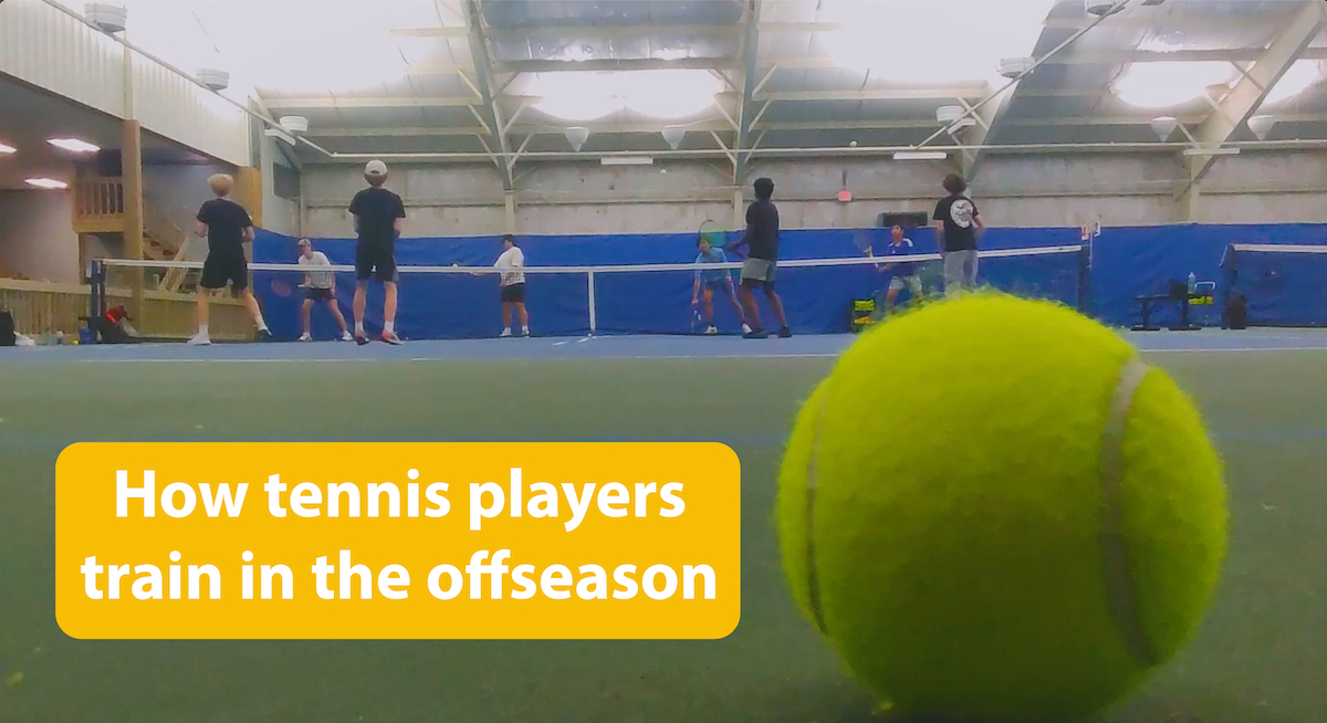 How the Tennis Players Train During the Offseason